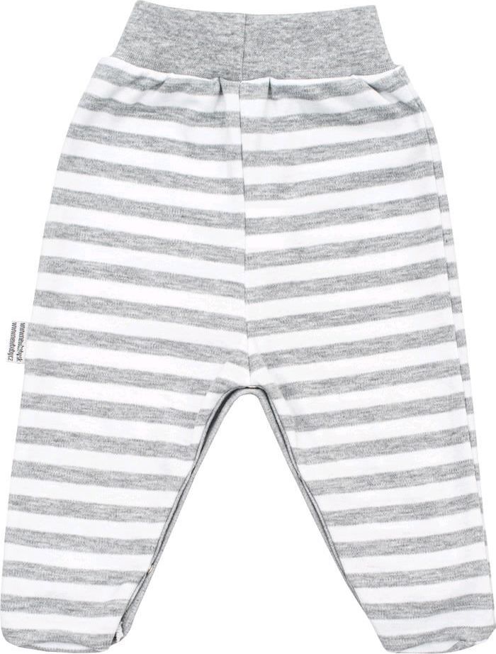 NEW BABY | New Baby Zebra exclusive | Kojenecké bavlněné polodupačky New Baby Zebra exclusive | Bílá | 80 (9-12m) - obrázek 2