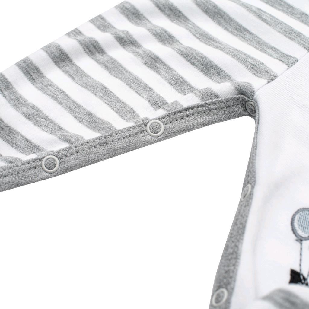 NEW BABY | New Baby Zebra exclusive | Kojenecké bavlněné polodupačky New Baby Zebra exclusive | Bílá | 80 (9-12m) - obrázek 4