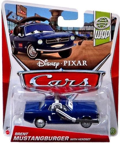 CARS 2 (Auta 2) - Brent Mustangburger with Headset - obrázek 1