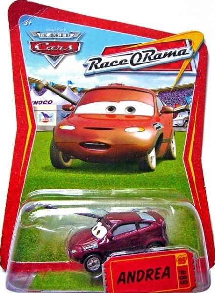 CARS (Auta) - Andrea - Race O Rama - poškozený obal - obrázek 1