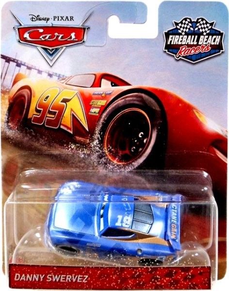 CARS 3 (Auta 3) - Danny Swervez Nr. 19 Fireball Beach - obrázek 1
