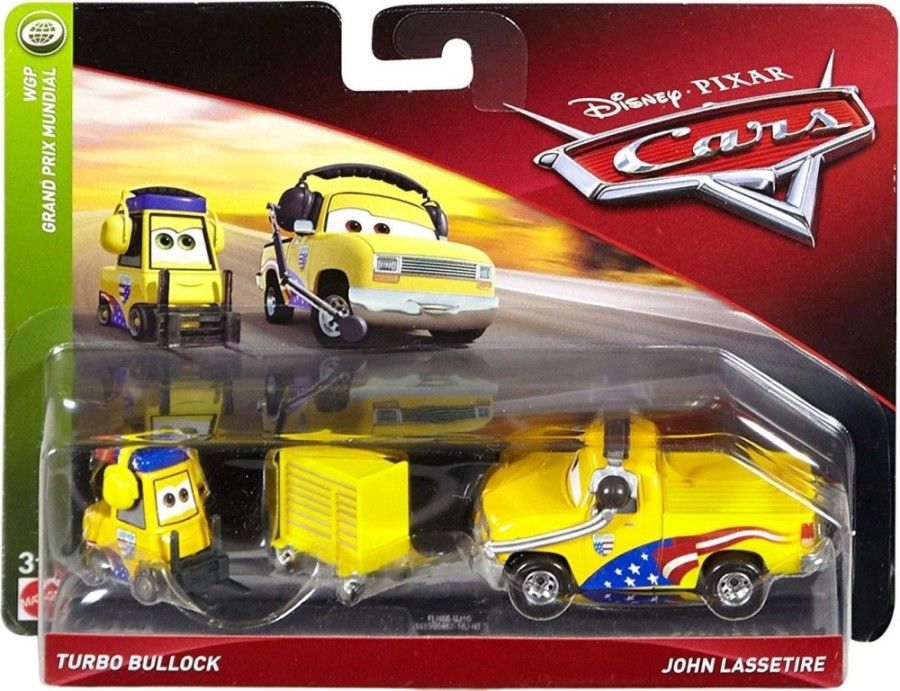 CARS 3 (Auta 3) - Turbo Bullock + John Lassetire - obrázek 1