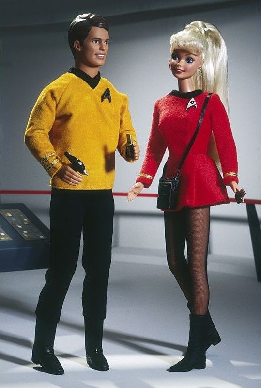 BARBIE a KEN 30th Anniversary Star Trek (30. výročí Star Trek) - poškozený obal - obrázek 1