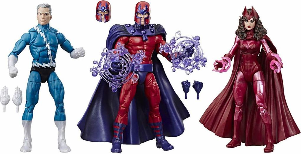 Hasbro Marvel Legends - Magneto, Quicksilver a Scarlet Witch - obrázek 1