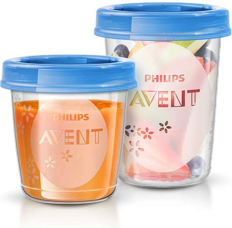 Philips Avent VIA jídelní sada 20 kusů SCF720/10 - obrázek 1
