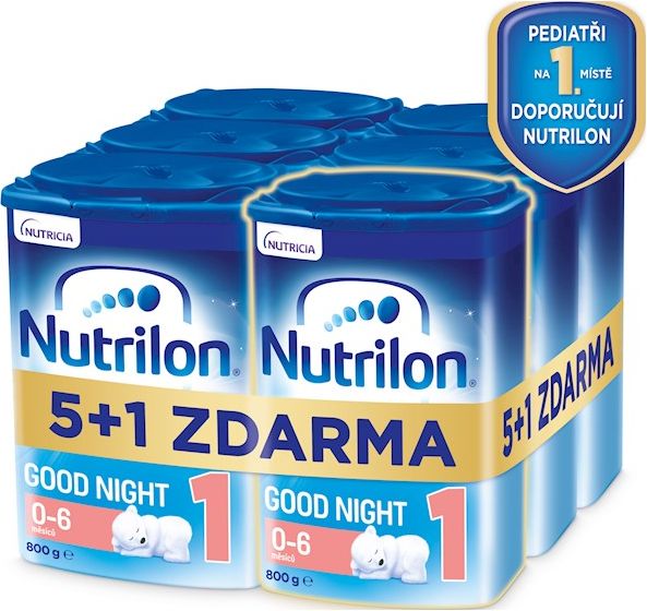 5+1 NUTRILON 1 ProNutra Good Sleep (800g) - kojenecké mléko - obrázek 1
