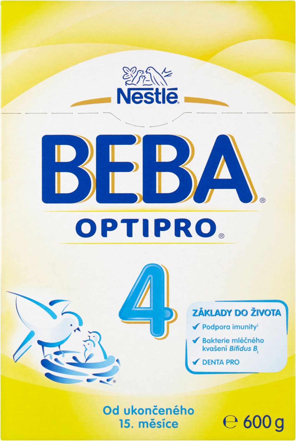 6x BEBA OPTIPRO 4 (600 g) - kojenecké mléko - obrázek 2