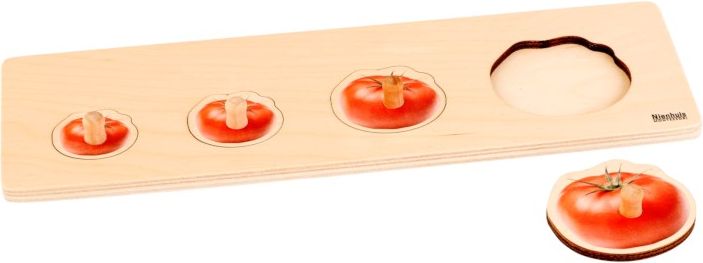 Puzzle pro nejmenší: 4 rajčata - obrázek 1
