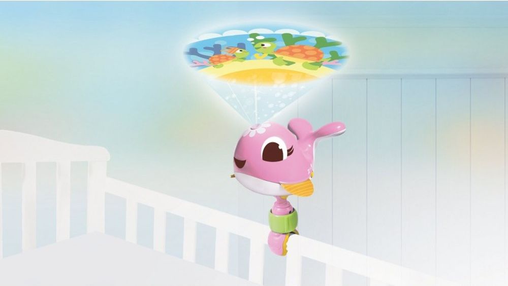 Tiny Love cestovní projektor velryba Suzi růžová - obrázek 2