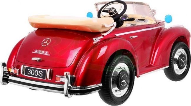 Elektrické autíčko Mercedes Benz 300S, 2,4GHz, EVA kola a FM rádio - černé - obrázek 5