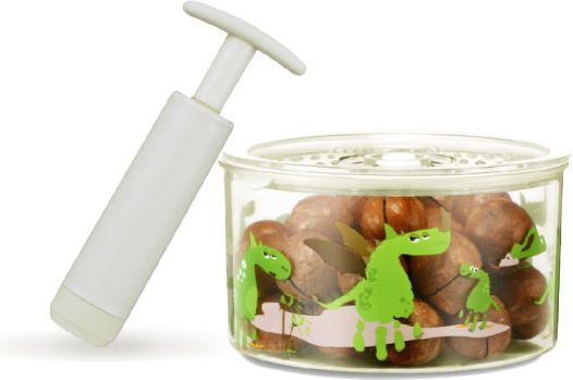 BABY MONSTERS Tup air sada 3 vakuových krabiček zelená - obrázek 2