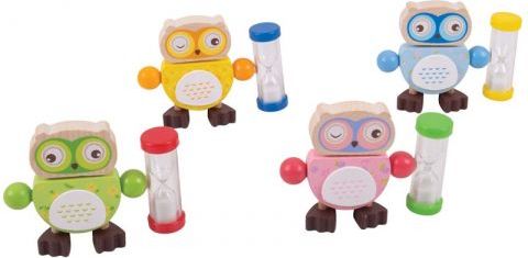 Bigjigs Toys Přesýpací hodiny sovička - obrázek 1