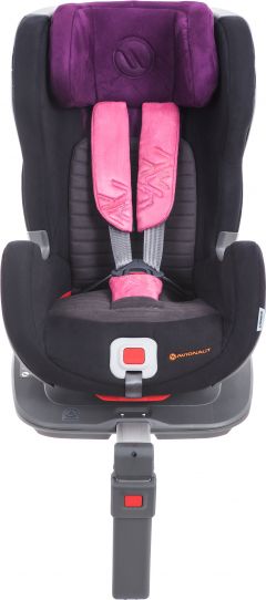 Avionaut Autosedačka ISOFIX GLIDER 2 SOFTY (9-25) 2018 černá / růžová - obrázek 1