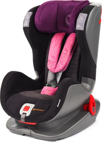 Avionaut Autosedačka ISOFIX GLIDER 2 SOFTY (9-25) 2018 černá / růžová - obrázek 2