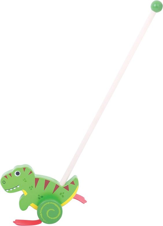 Bigjigs Baby Dřevěný jezdík T-Rex - obrázek 2