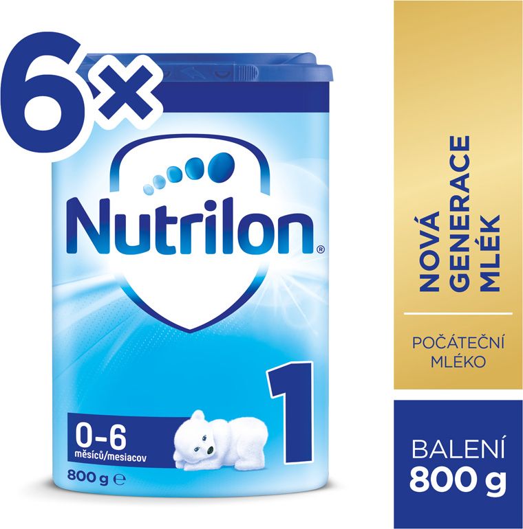 6x NUTRILON 1 (800g) - kojenecké mléko - obrázek 2