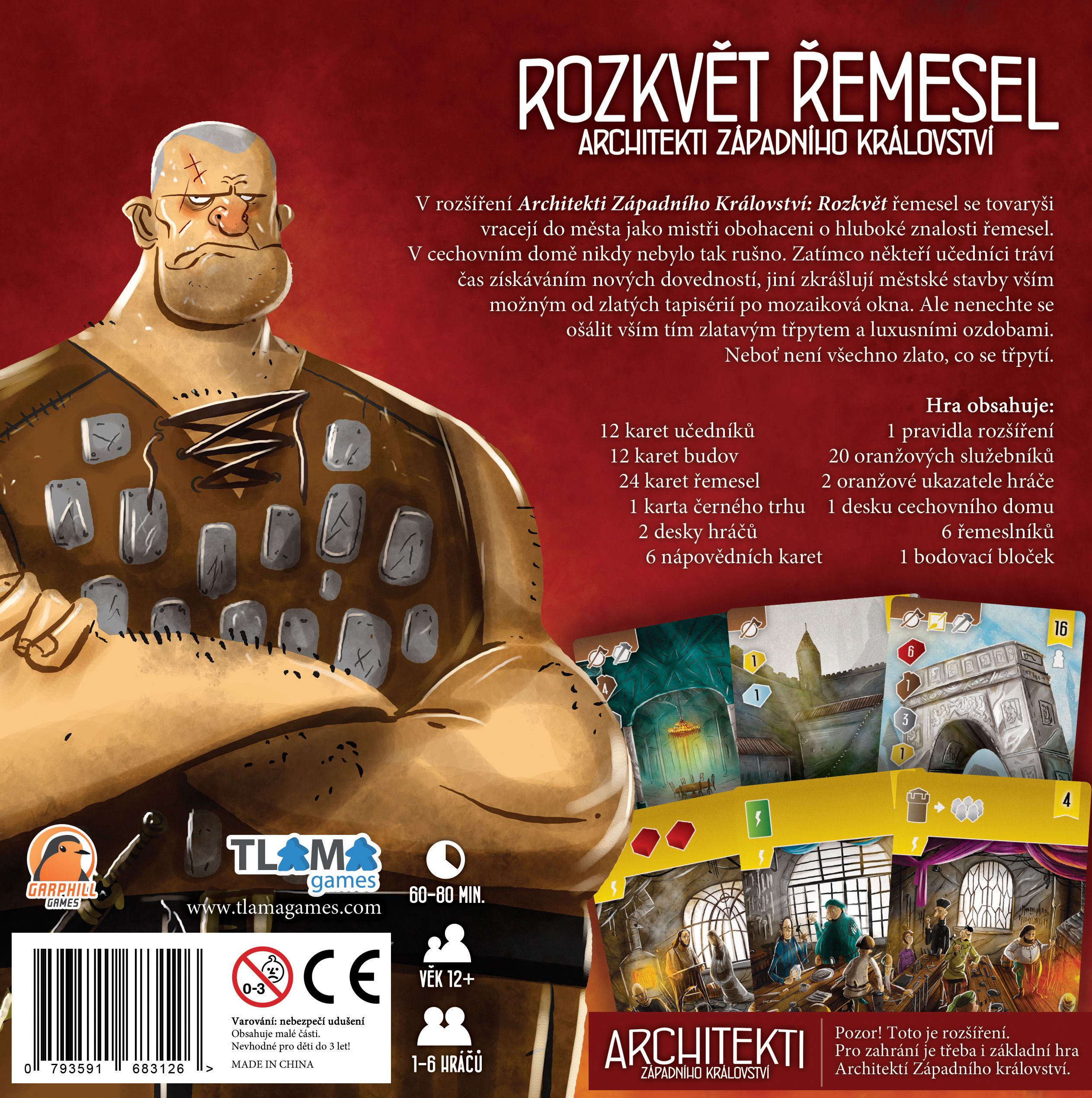 TLAMA games Architekti Západního království: Rozkvět řemesel - obrázek 2