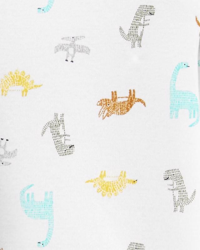CARTER'S Overal bez nožiček Dinosaur kluk 2 ks, 9 m/vel. 74 - obrázek 3