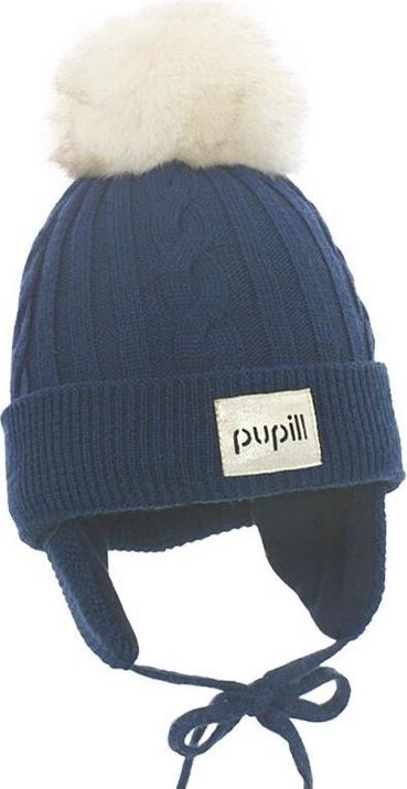 PUPILL Čepice AURORA vel. 38-40, tmavě modrá - obrázek 1