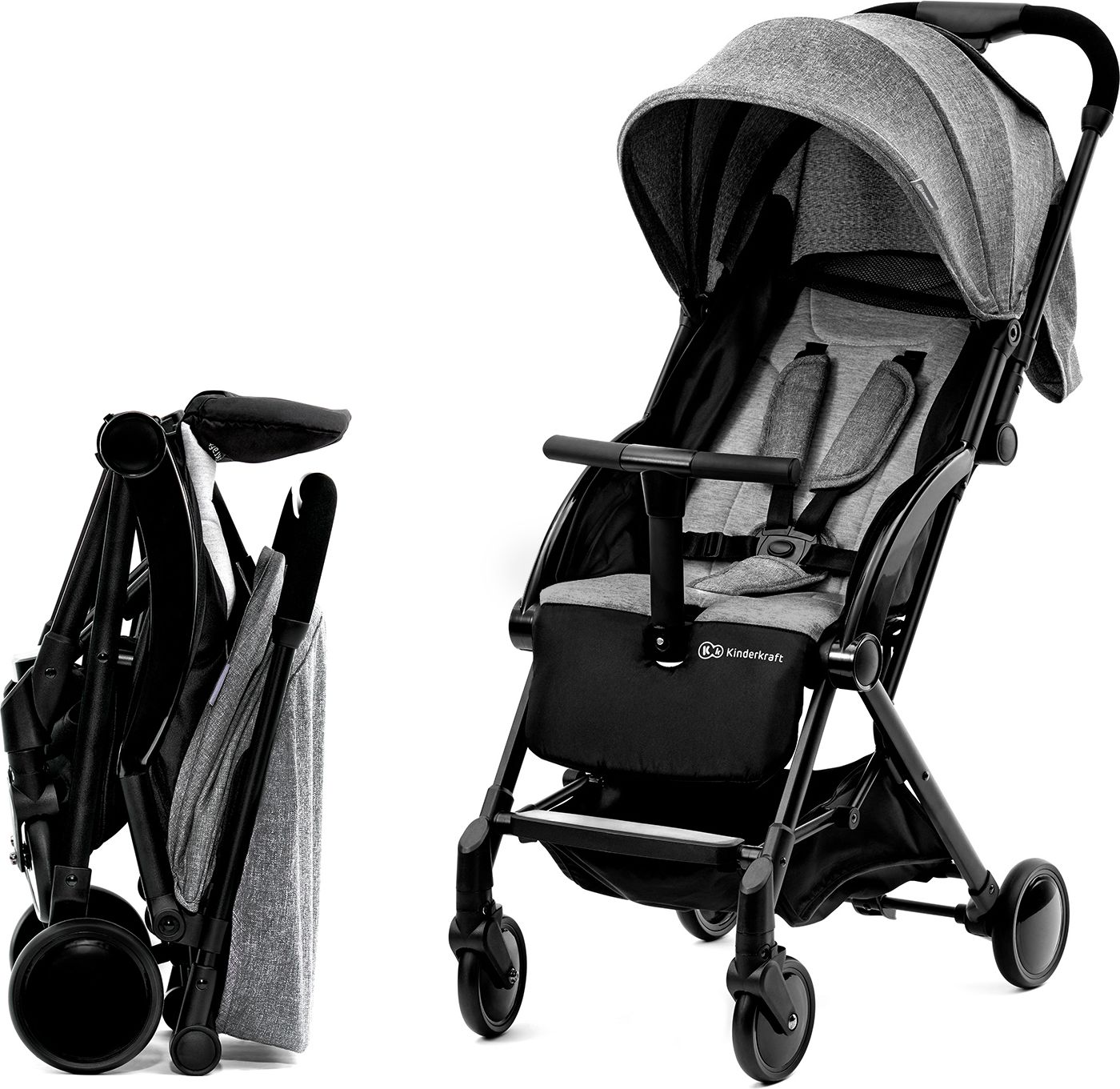 Kinderkraft Sport Pilot Grey 2018 - obrázek 1