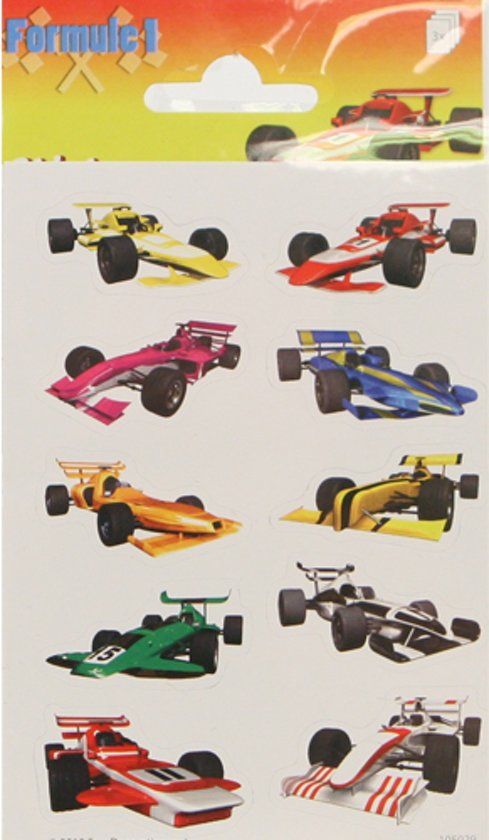 Samolepky Formule 1 - obrázek 1