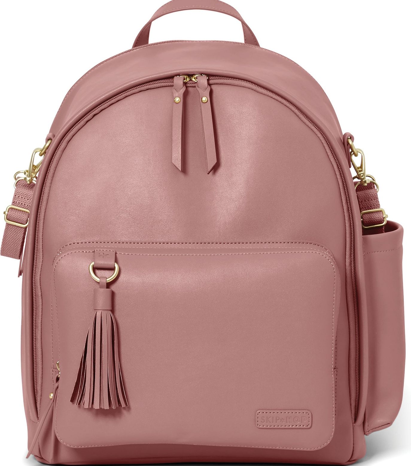 SKIP HOP Taška přebalovací/batoh Greenwich Simply Chic - Dusty Rose - obrázek 1