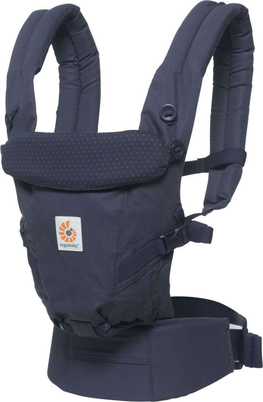 ERGOBABY Adapt Nosítko – Navy Mini Dots - obrázek 1