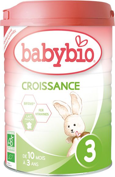 BabyBio Croissance 3 růstové mléko v prášku 900g - obrázek 1