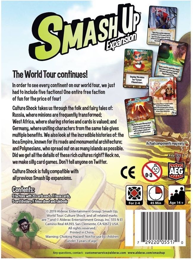 AEG Smash Up: World Tour Culture Shock - obrázek 2