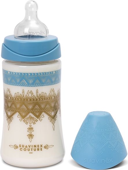 Suavinex PREMIUM LÁHEV 270ML SILIKON - růžová - obrázek 2