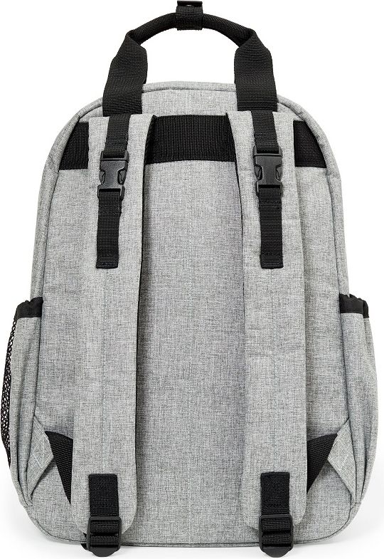 SKIP HOP Taška přebalovací/batoh Duo – Signature Grey melange - obrázek 2