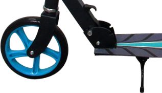 Velká skládací koloběžka Scooter R-sport - modrá - obrázek 4