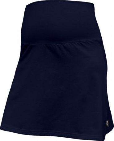 Letní těhotenská sukně Jolana - Áčkový střih, tm. modrá - obrázek 1