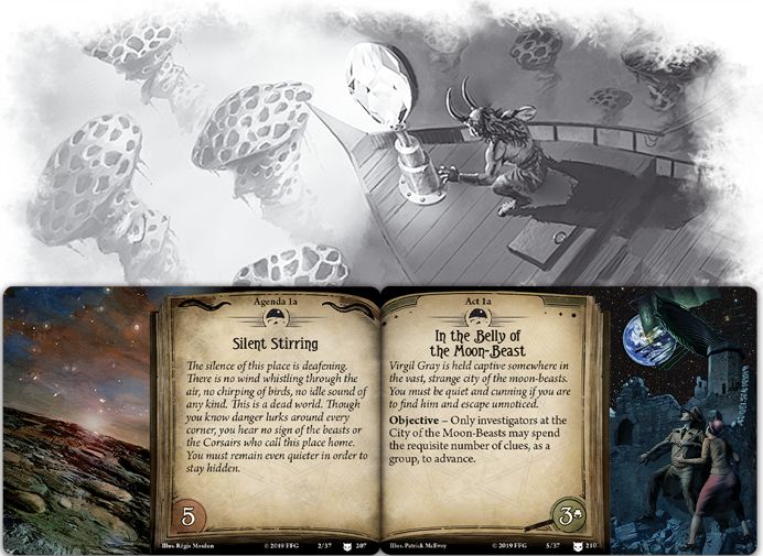 FFG Arkham Horror LCG: Dark Side of the Moon Mythos Pack - obrázek 2