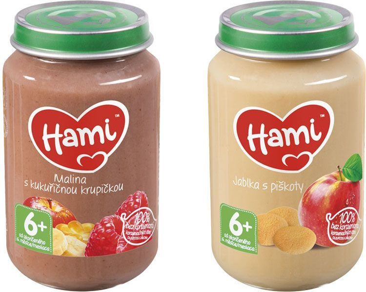 HAMI Menu 1 (6x190g) - ovocný příkrm - obrázek 2