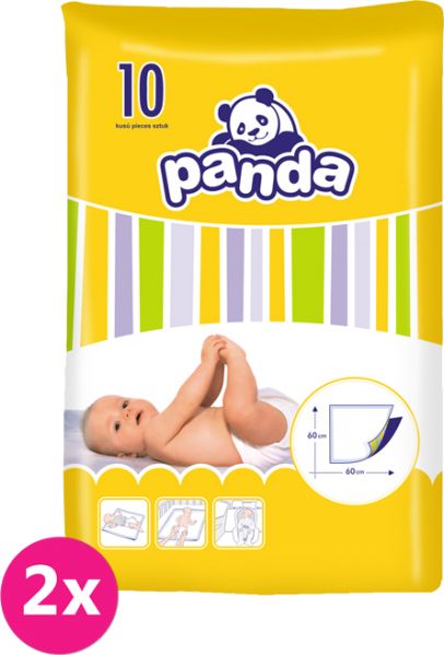 BELLA PANDA přebalovací podložky 2 x 10 ks - obrázek 1