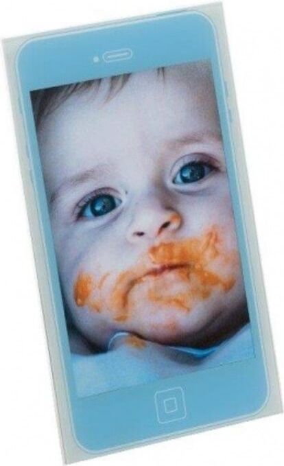 KARPEX Fotorámeček dětský akrylový 10x 15 cm Mobil - modrý - obrázek 1