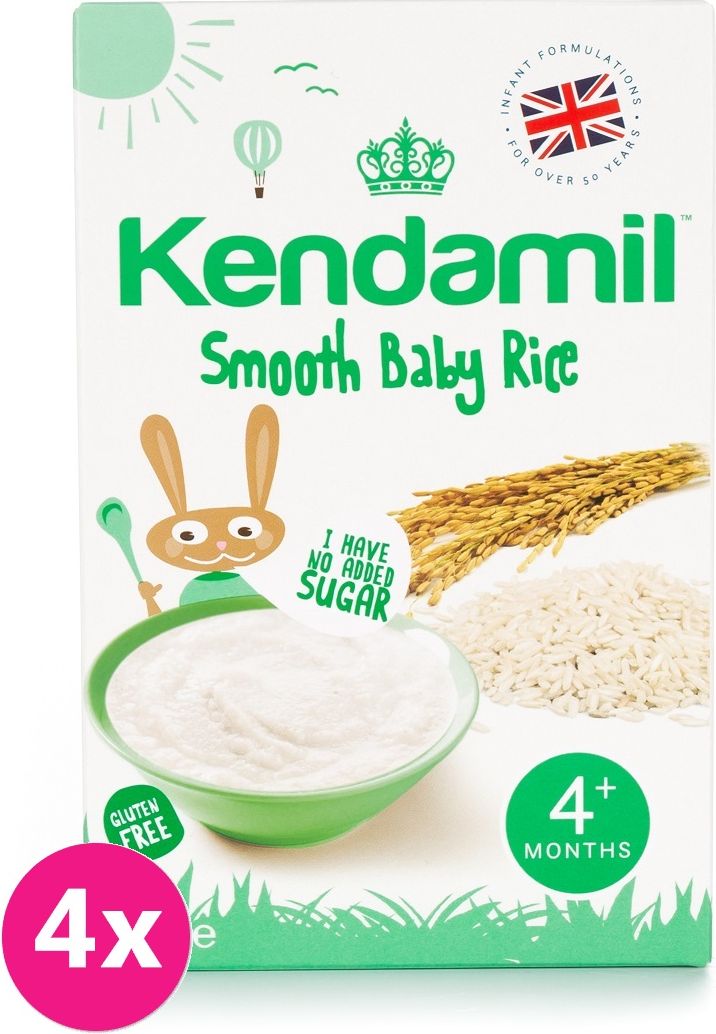 4x KENDAMIL Jemná rýžová kaše (100 g) - obrázek 1