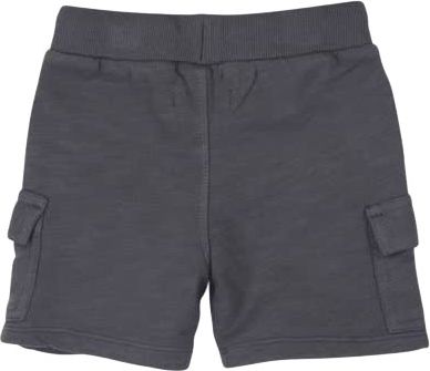 BOBOLI Chlapecké bavlněné kraťasy, 68 cm - šedá, kluci - obrázek 2