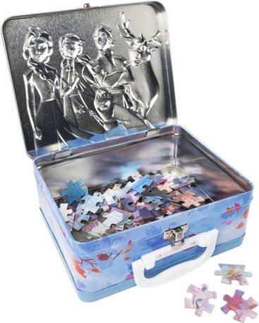 Ledové království 2 puzzle v plechovém kufříku - obrázek 2