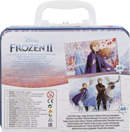 Ledové království 2 puzzle v plechovém kufříku - obrázek 3