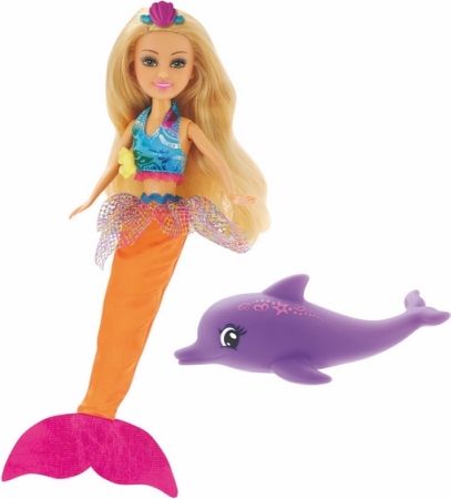 Mořská víla Sparkle Girlz s delfínem - obrázek 2
