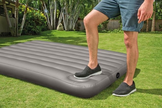Intex 64762 Nafukovací postel Dura-Beam Full Downy 137 x 191 x 25 cm s nožní pumpou - obrázek 3
