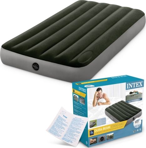 Intex 64761 Nafukovací postel Dura-Beam Twin Downy 99 x 191 x 25 cm - obrázek 1