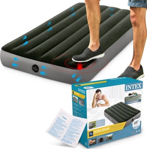 Intex 64761 Nafukovací postel Dura-Beam Twin Downy 99 x 191 x 25 cm - obrázek 6