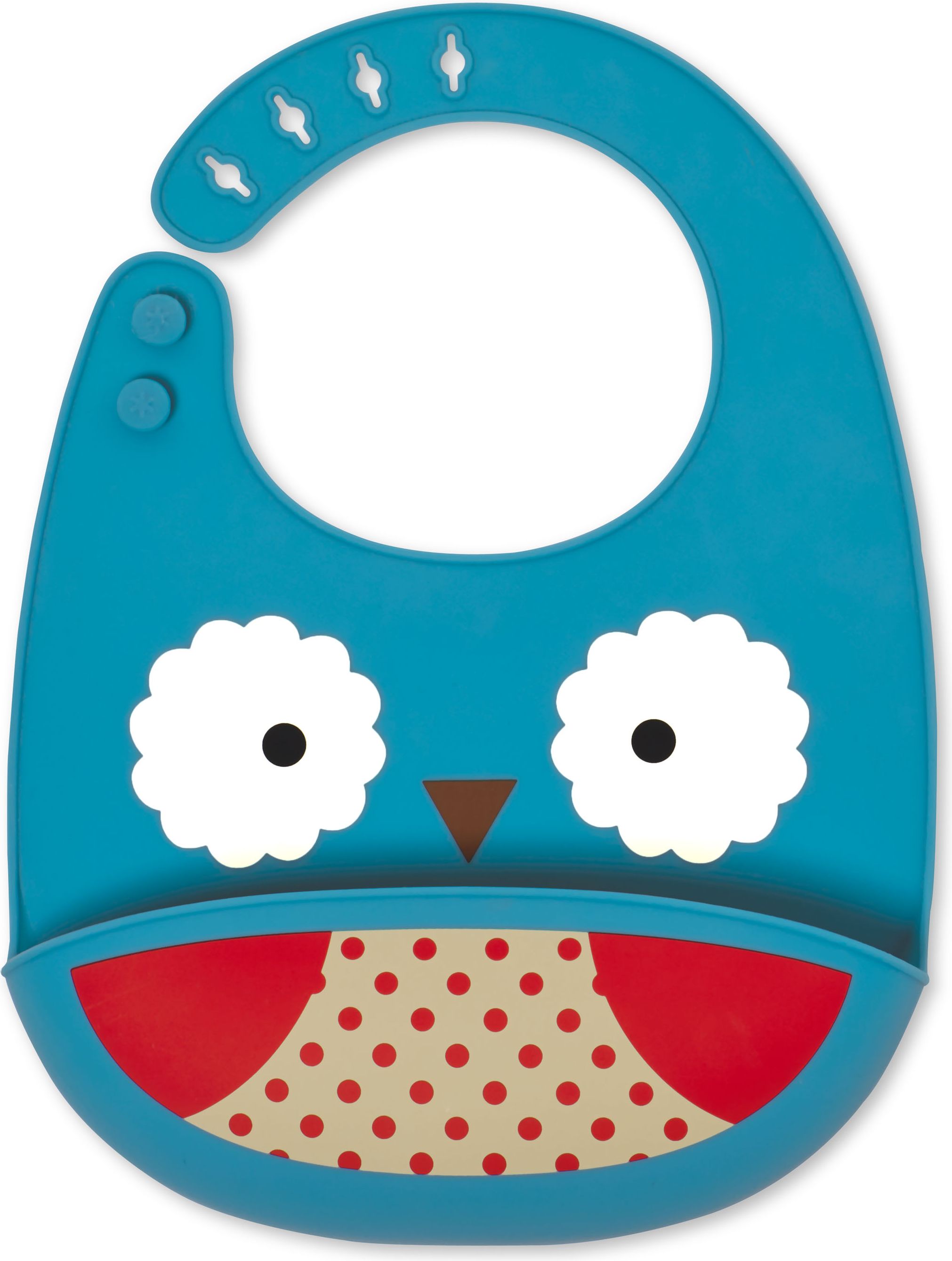 SKIP HOP Zoo Bryndák silikonový, sovička - obrázek 1