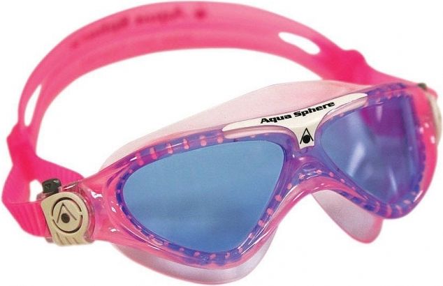 Juniorské plavecké brýle Aqua Sphere Vista Junior růžové tmavý zorník - obrázek 1