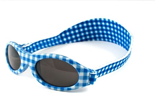 Dětské sluneční brýle Kidz Banz modré kostky 2-5 let - obrázek 1