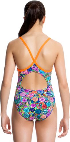 Dívčí plavky Funkita Bondi Brollies Velikosti 14 let - obrázek 2