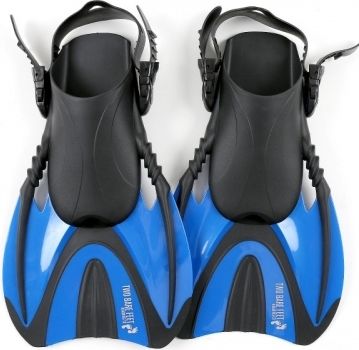 Páskové plavecké ploutve Two Bare Feet modré Velikosti M 40-44 - obrázek 1